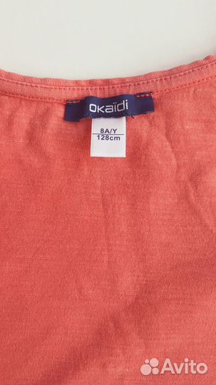 Лонгслив с пайетками 6-7 лет, бренд Okаidi