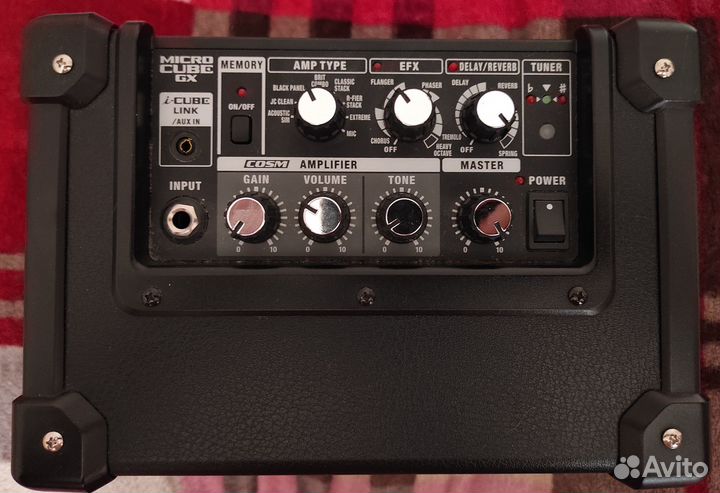 Электрогитара (Cort CR100) + комбоусилитель Roland