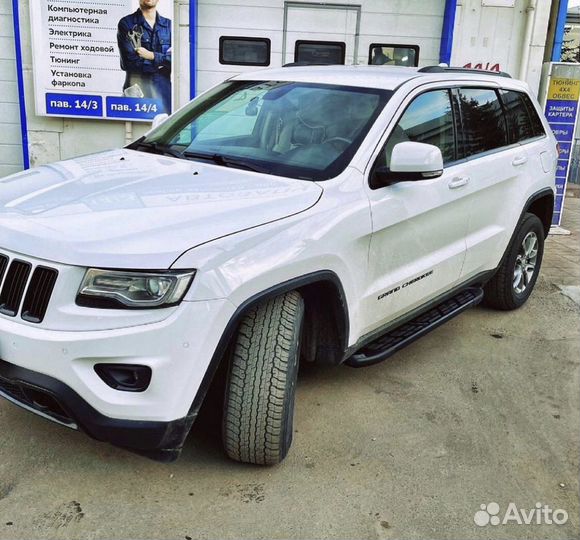 Пороги на Jeep Grand Cherokee