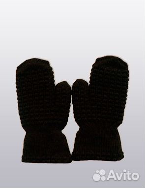 Варежки детские из верблюжьей шерсти