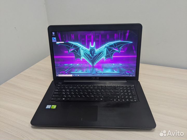 Мощный ноутбук Asus с большим экраном SSD/920mx