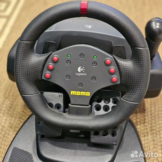 Игровой руль logitech momo racing