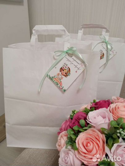 Букеты из мыльных роз на праздник