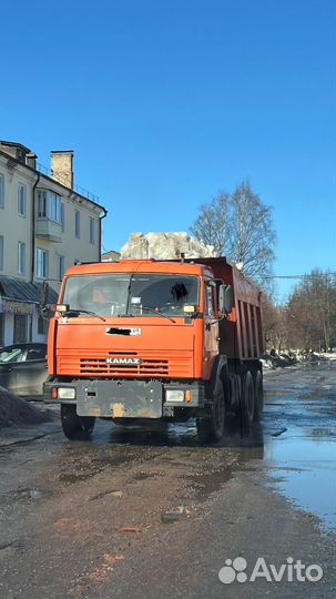 Услуги самосвала камаз 65115