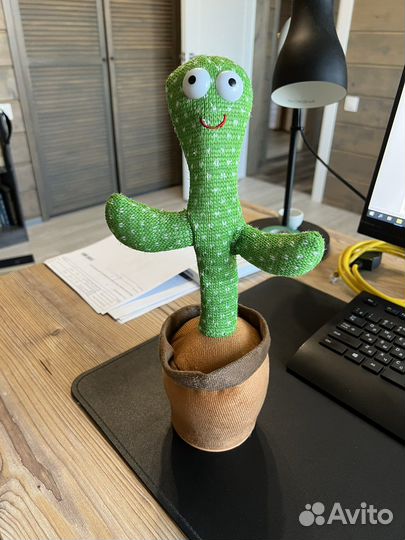 Игрушка танцующий кактус