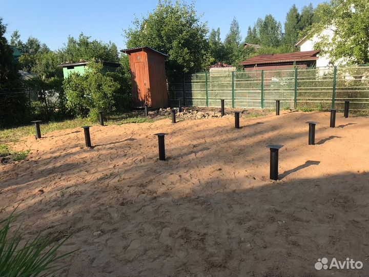 Винтовые сваи под ключ Монтаж фундамента за 1 день