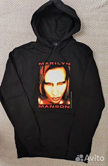 Толстовка новая H&M Marlin Manson
