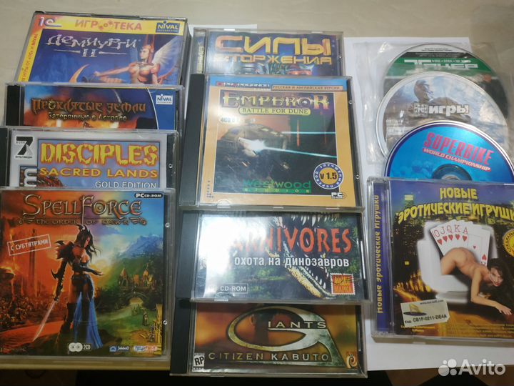 Игры на дисках сд