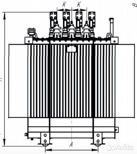2500/6(10) трансформатор масляный