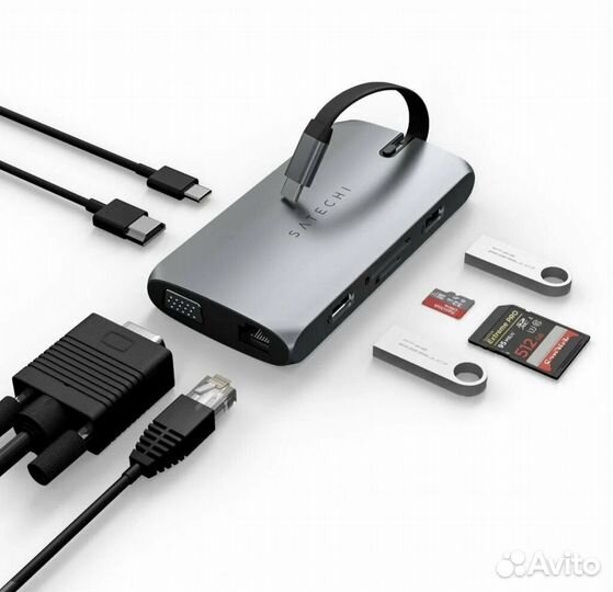 USB-Хаб Satechi On-the-Go с USB-C