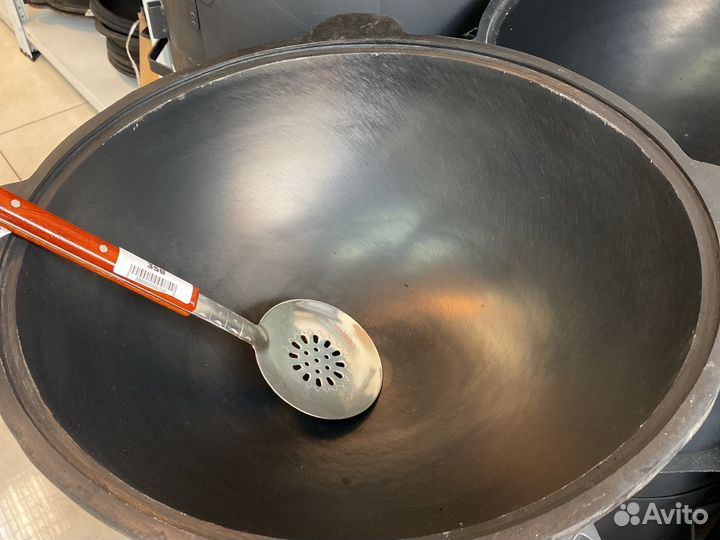 Казан чугунный узбекский 16 л