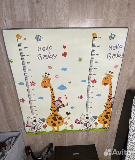 Коврик игровой детский 120 х 180