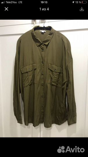 Рубашка из вискозы