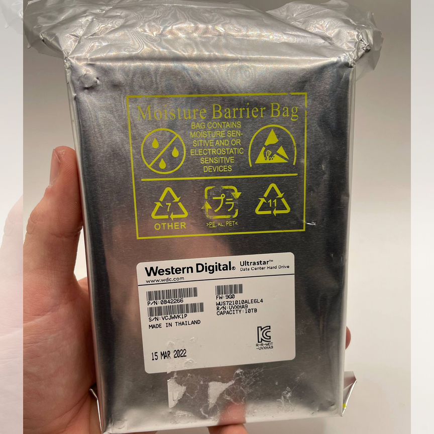 [WUS721010ALE6L4] Жесткий Диск 10 Тб Wd Ultrastar