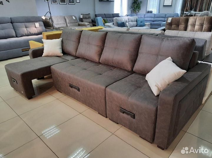 Угловой диван, диван трансформер, К7П-мд
