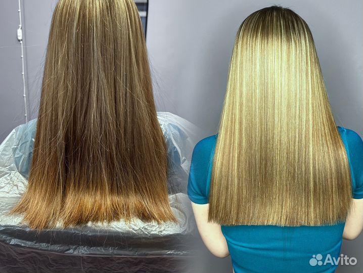 Кератин и ботокс волос