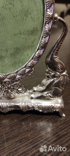 Антикварное зеркало, настольное