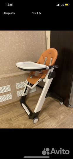 Стульчик для кормления peg perego siesta