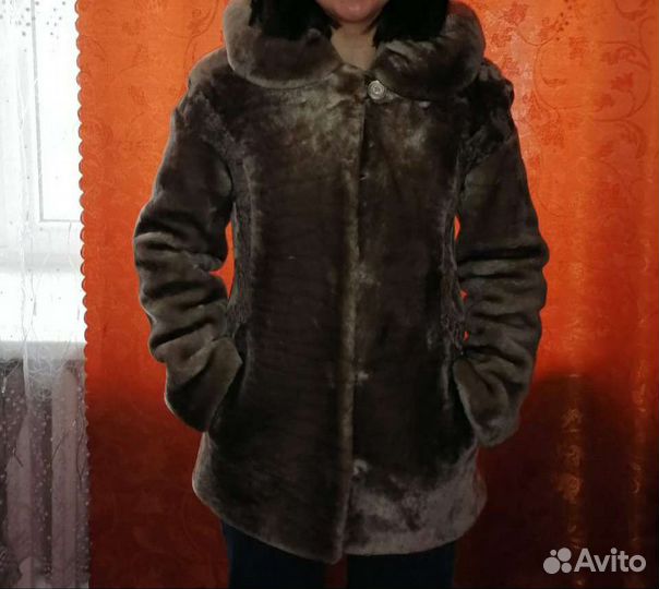Шуба мутон