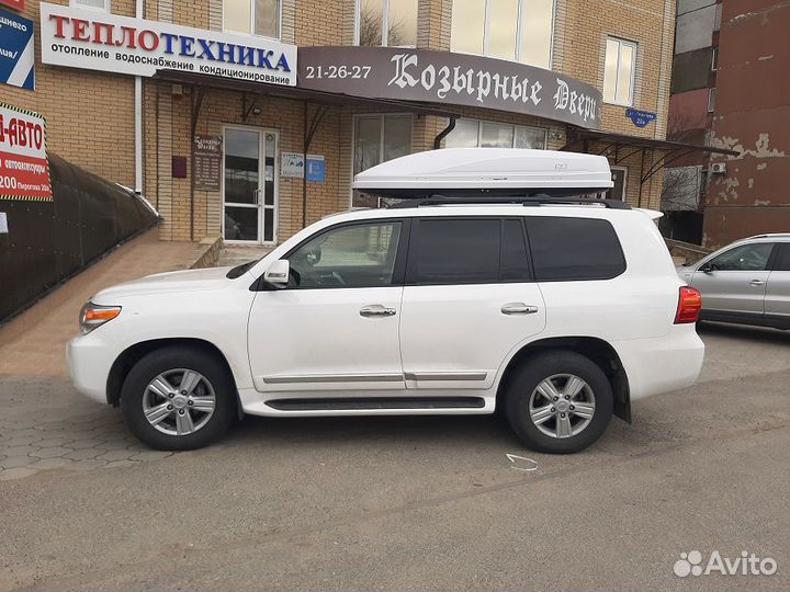 Автобокс Магнум 580 литров, Белый карбон