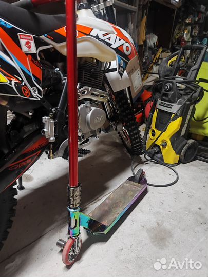 Трюковой самокат кастом стрит