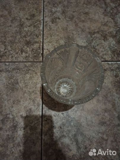 Ваза хрустальная СССР олимпиада 80