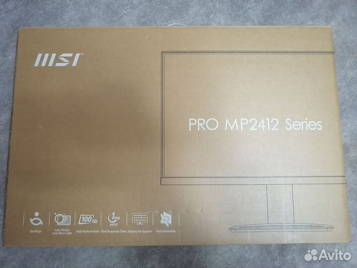 Игровой монитор 100гц MSI 24