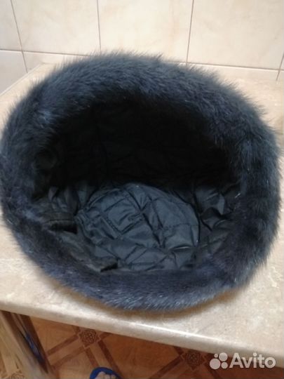 Шапка норковая женская