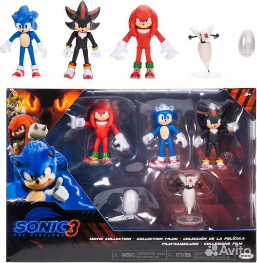 Шедоу, Соник, Наклз, Баз Бомбер и дрон 