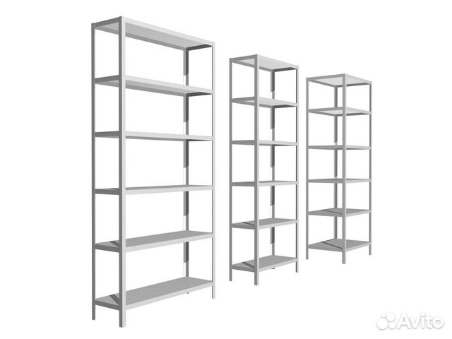 Стеллажи новые 2000x1200x40