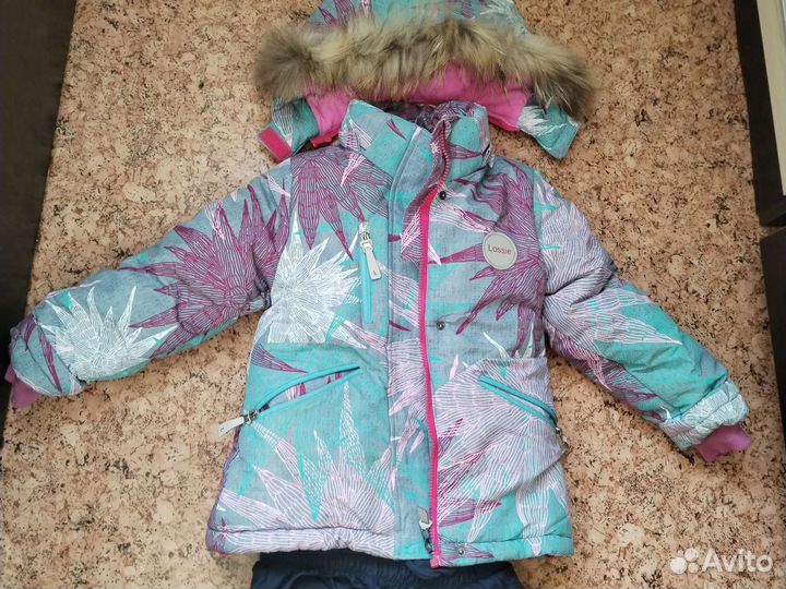 Куртка детская 104-110 зимняя