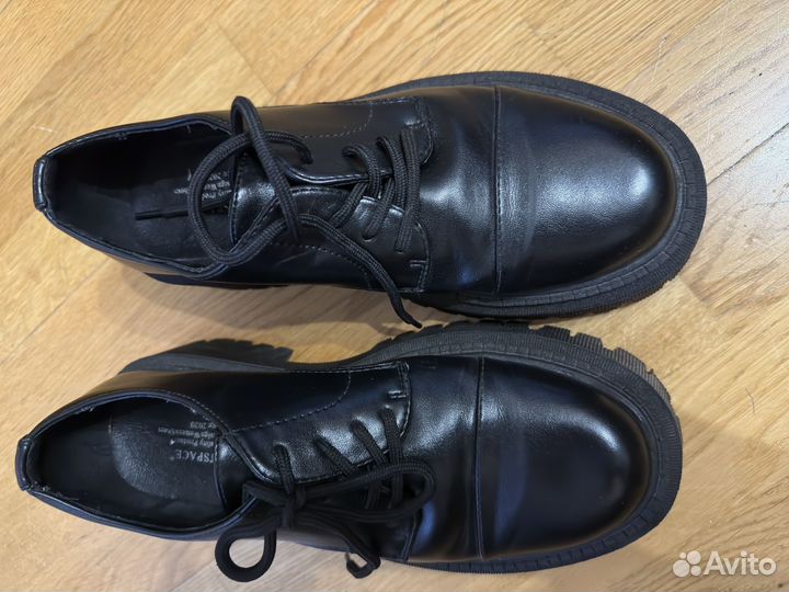 Дерби женские 40 размер натуральная кожа