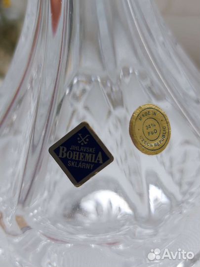 Графин Чехия хрустальный для водки
