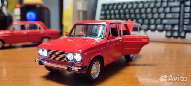 Модель жигули шестерка ваз 2106 свет + звук 1:24 купить в Москве ...