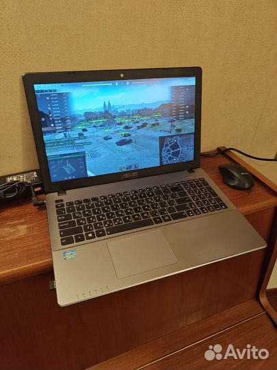 Игровой ноут asus 100 FPS Танки Видеообзор
