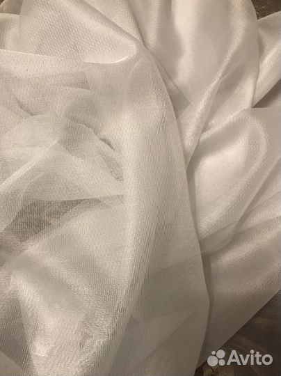 Ткань полупрозрачная разная отрезы