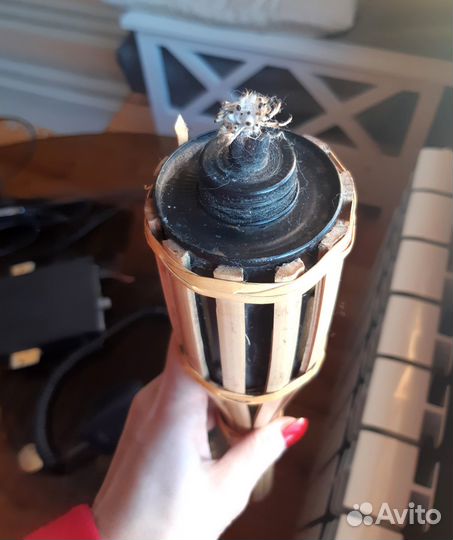 Игрушка бамбуковый факел