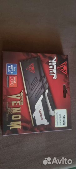Patriot Memory Viper Venom DDR5 5200 мгц 2x8 гб