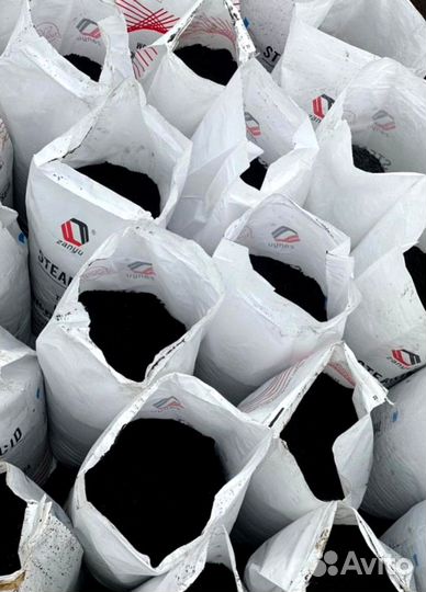 Доставка чернозема в мешках