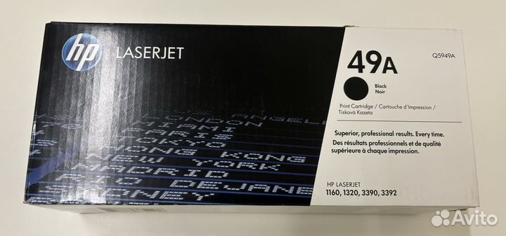 Новый картридж HP