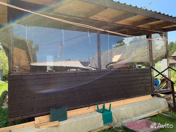 Гибкие, мягкие окна для беседок и веранд