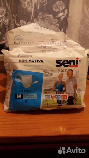 Seni впитывающие трусы, подгузники для взрослых