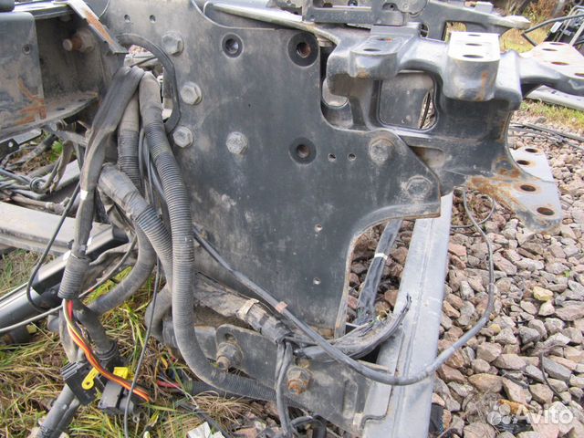 Кронштейн усилителя переднего бампера Mercedes Ben