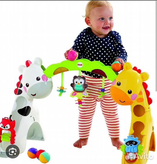 Fisher price детский игровой центр растём вместе