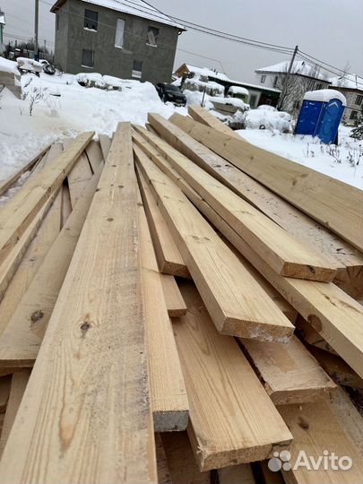 Доска обрезная из сосны