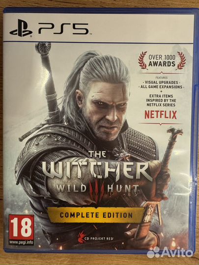 The Witcher 3: Wild Hunt диск для PS5 б/у