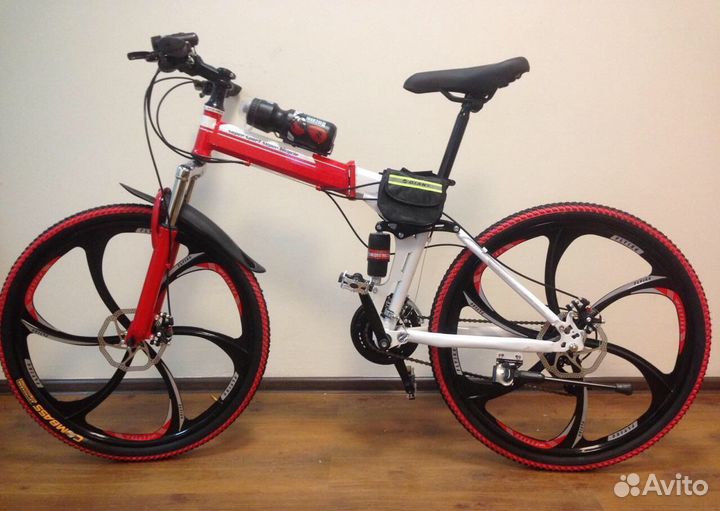 Велосипед на литых дисках