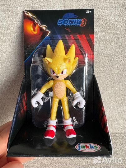 Набор фигурок Шедоу Соник Тейлз Наклз Sonic 3