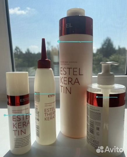 Набор для кератинового выпрямления Estel