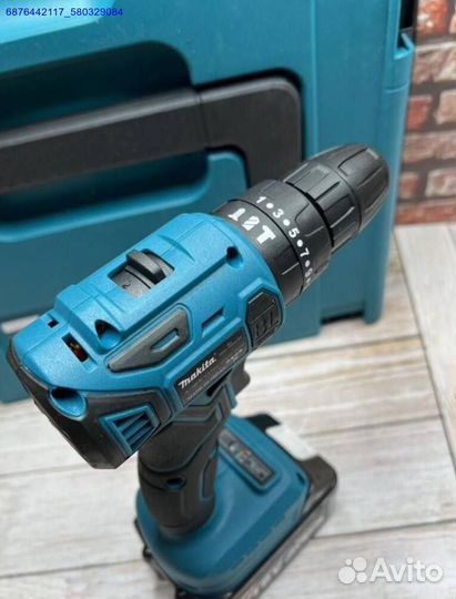 Набор Makita 2в1 Шуруповерт, гайковерт (Арт.78698)